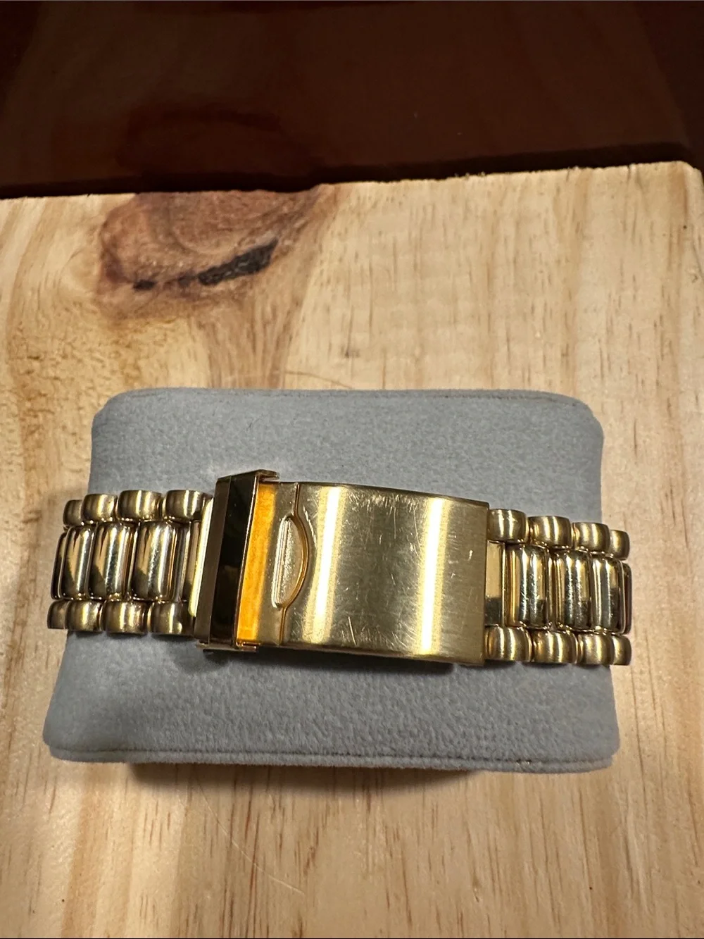 Blair Gold-Tone Men's Dive Watch with Black Dial